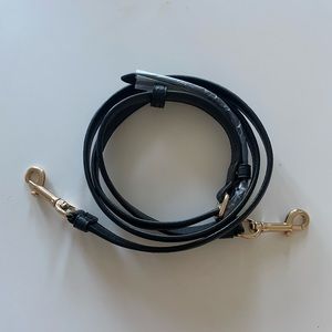 Brand New Coach black leather strap